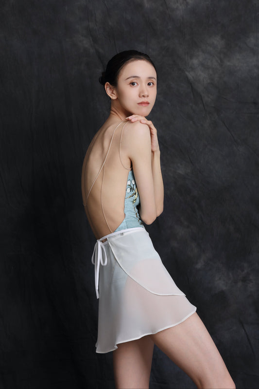 Plum — Mesh Leotard