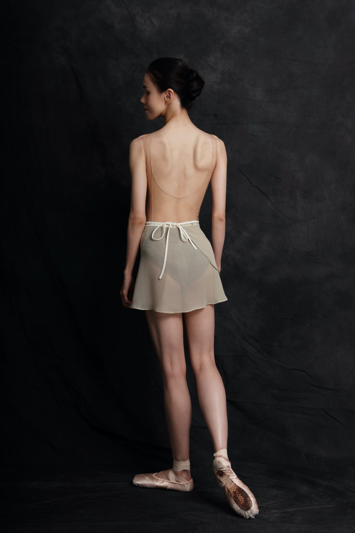 Butterfly — Gilt — Mesh Leotard