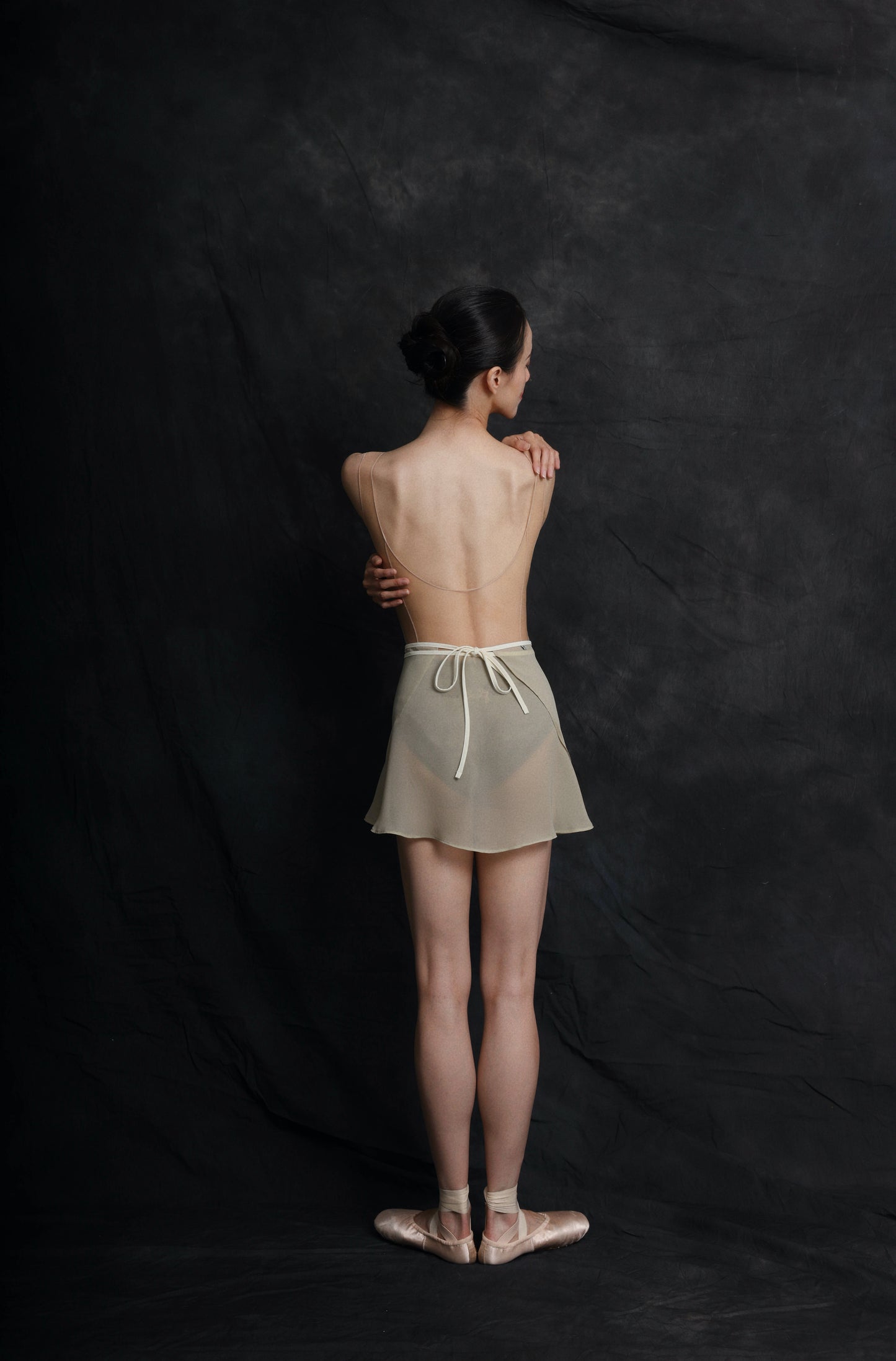 Butterfly — Gilt — Mesh Leotard