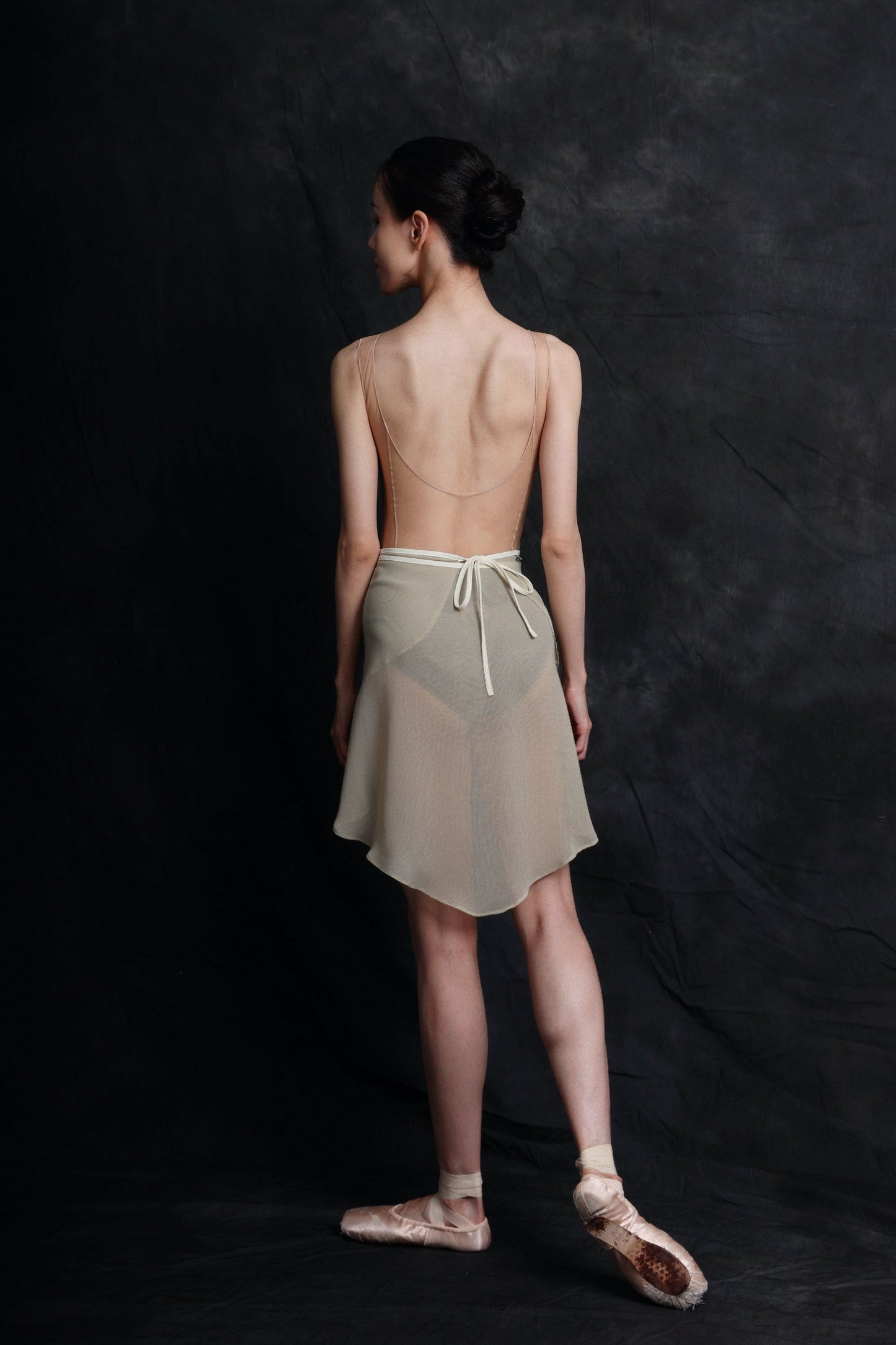 Butterfly — Gilt — Mesh Leotard