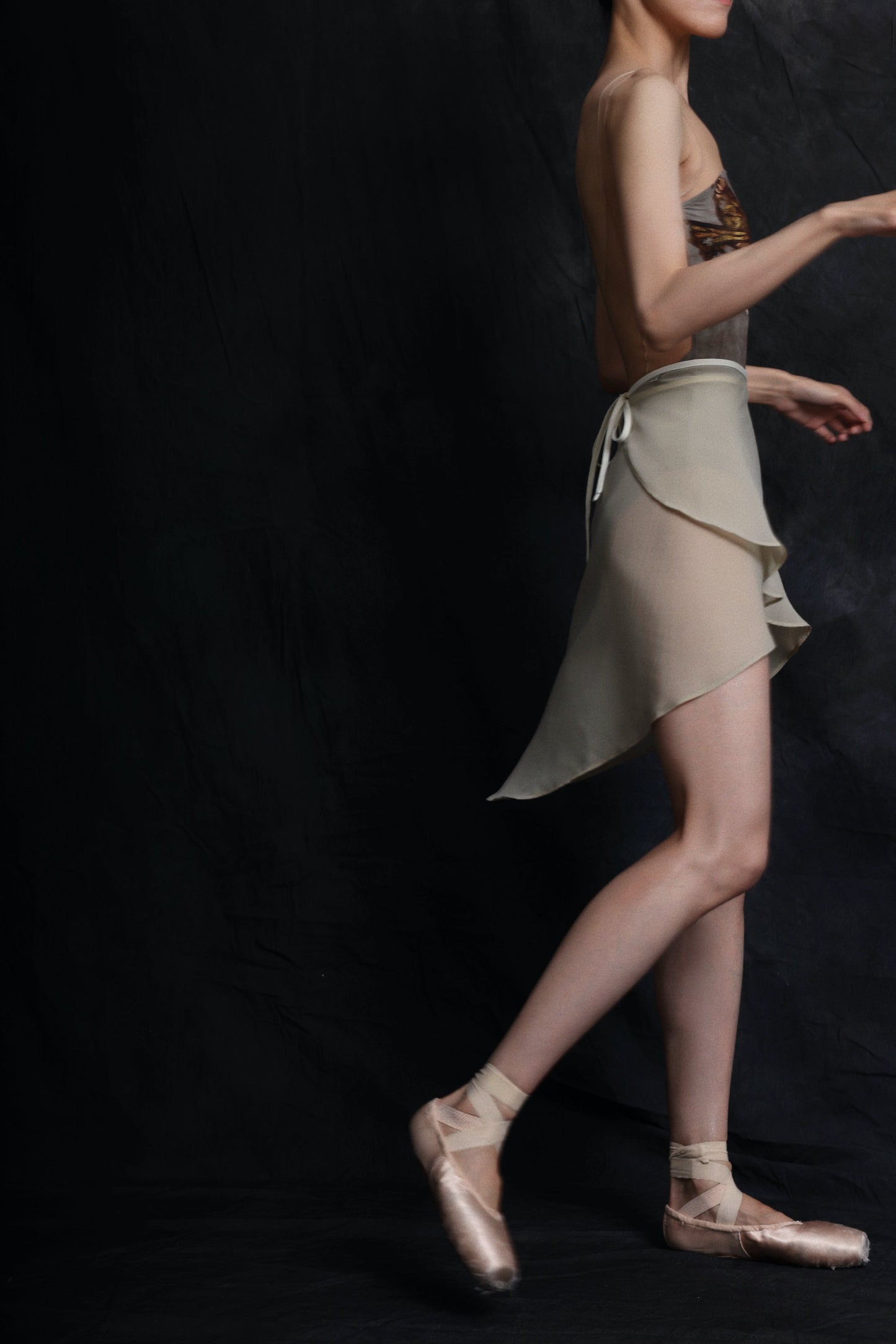 Butterfly — Gilt — Mesh Leotard