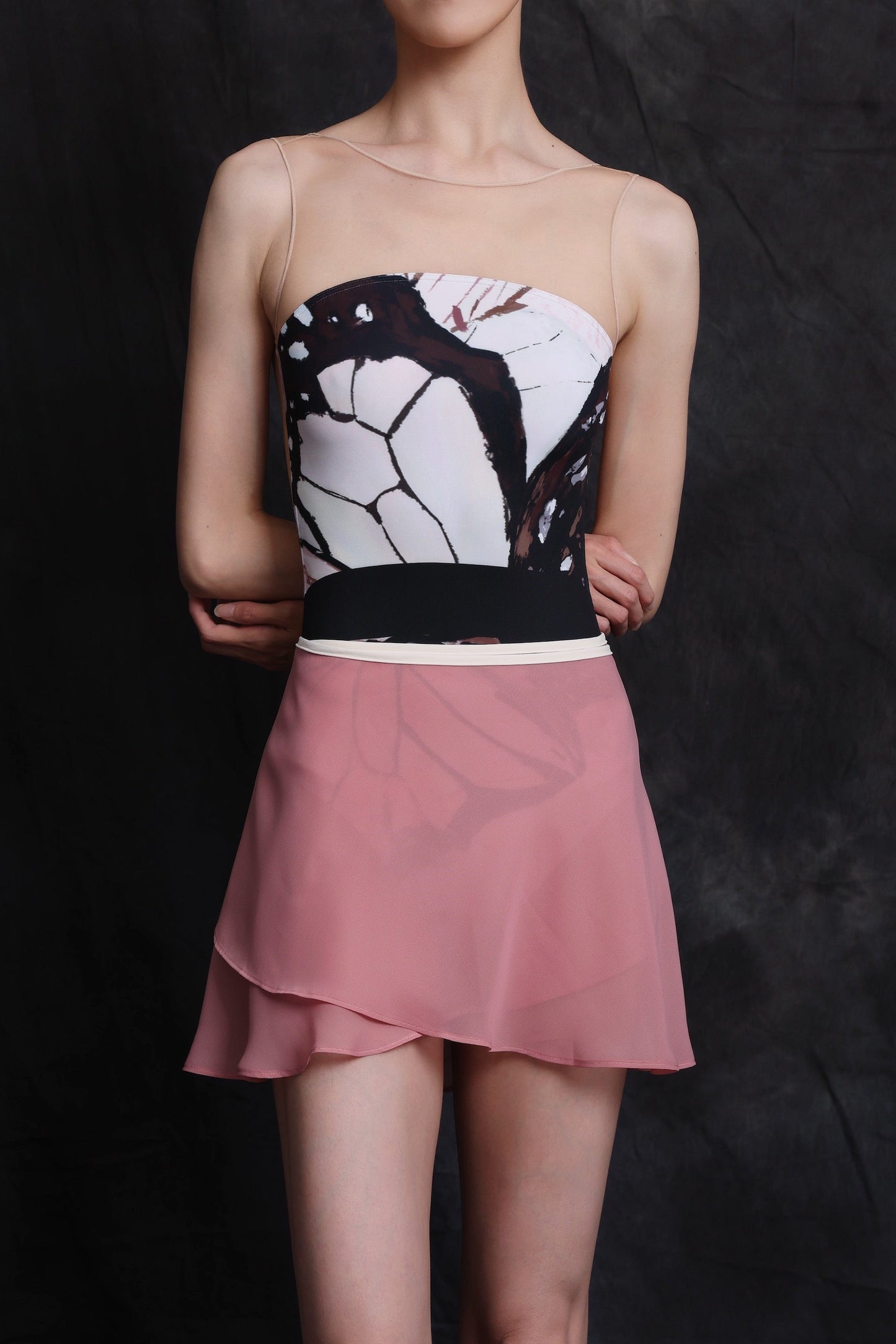Short Mesh Skirt