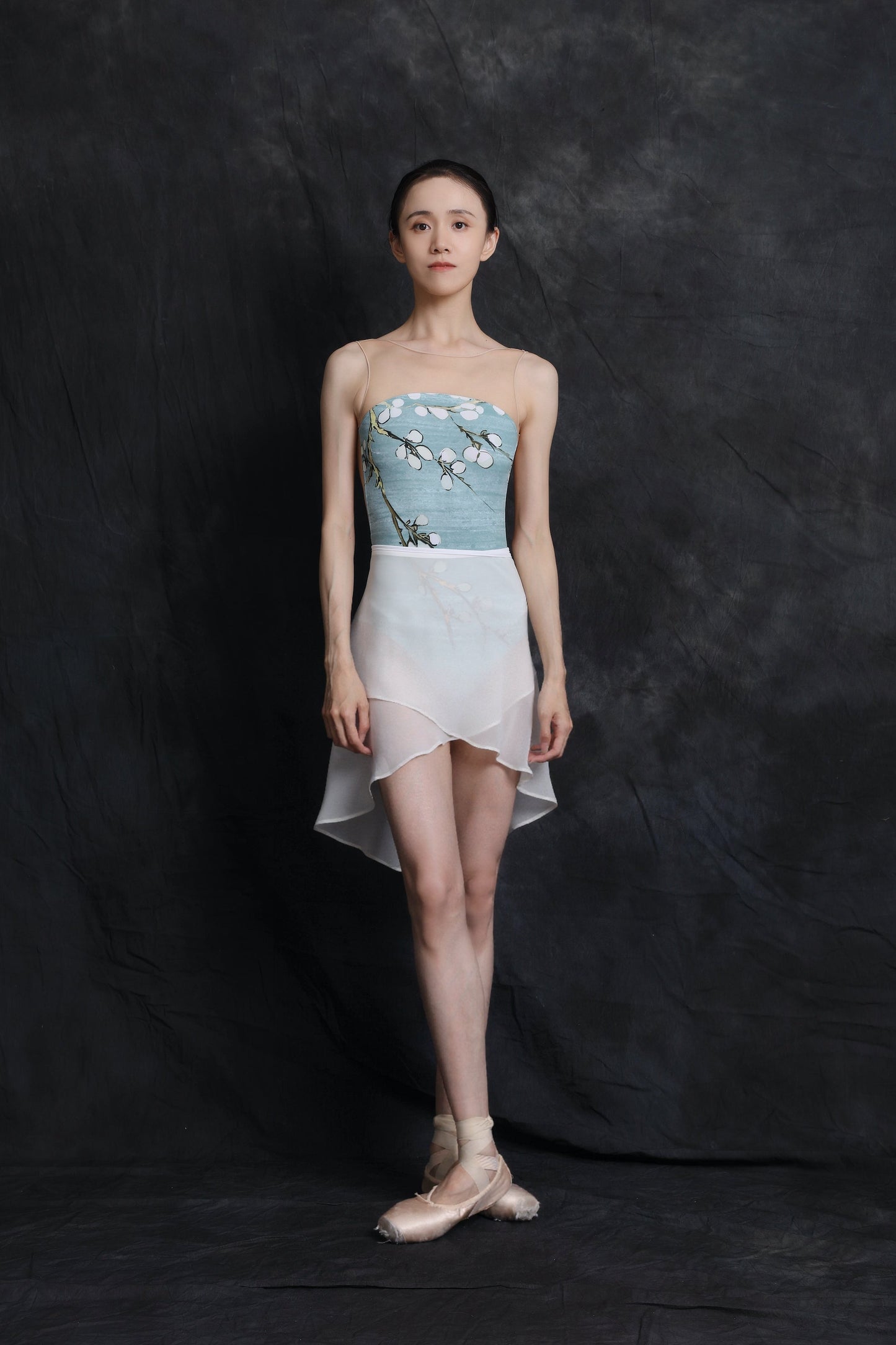 Plum — Mesh Leotard