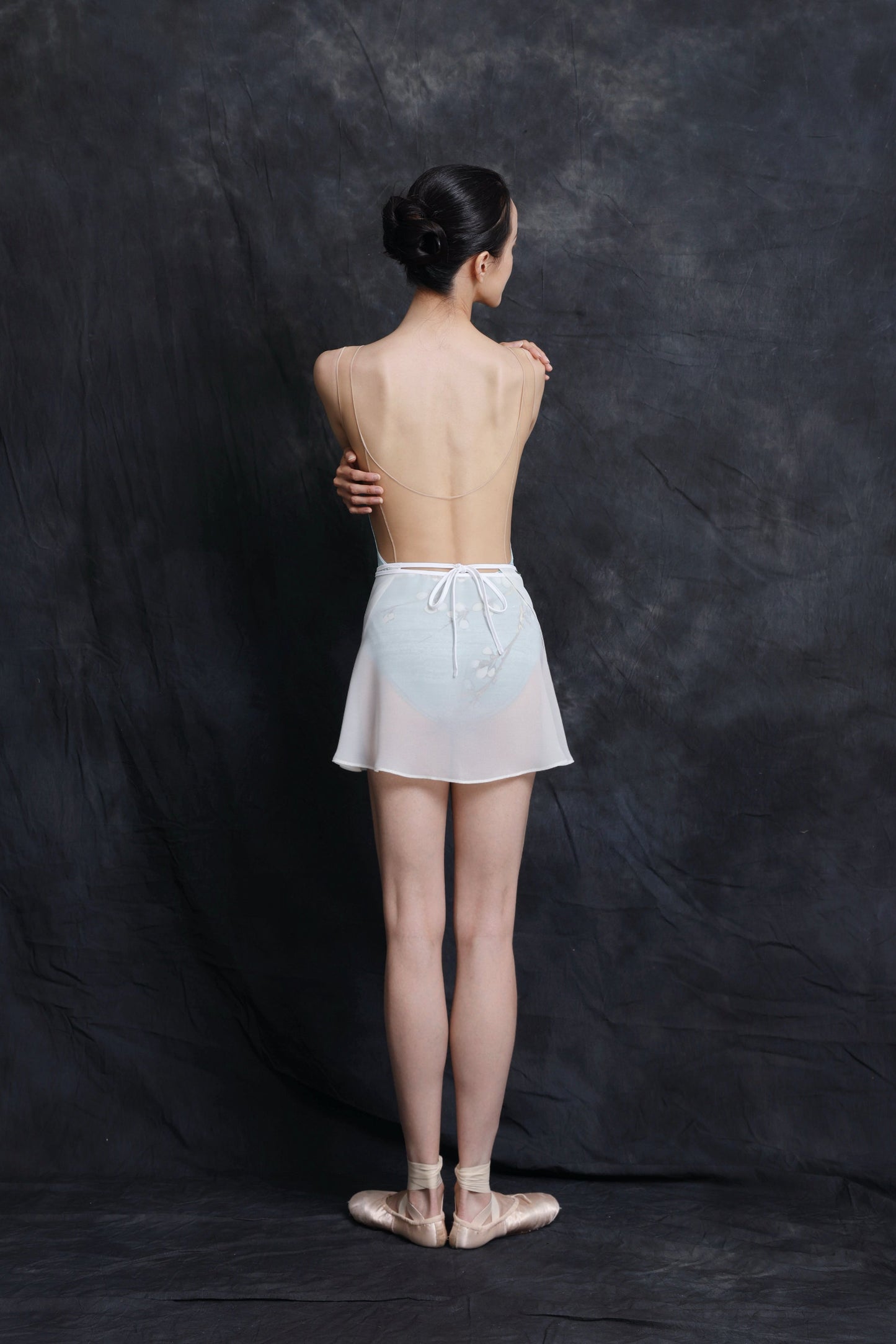 Plum — Mesh Leotard