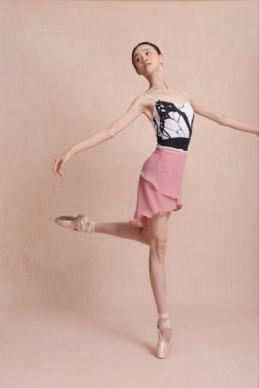 Butterfly — Blush — Strap Leotard