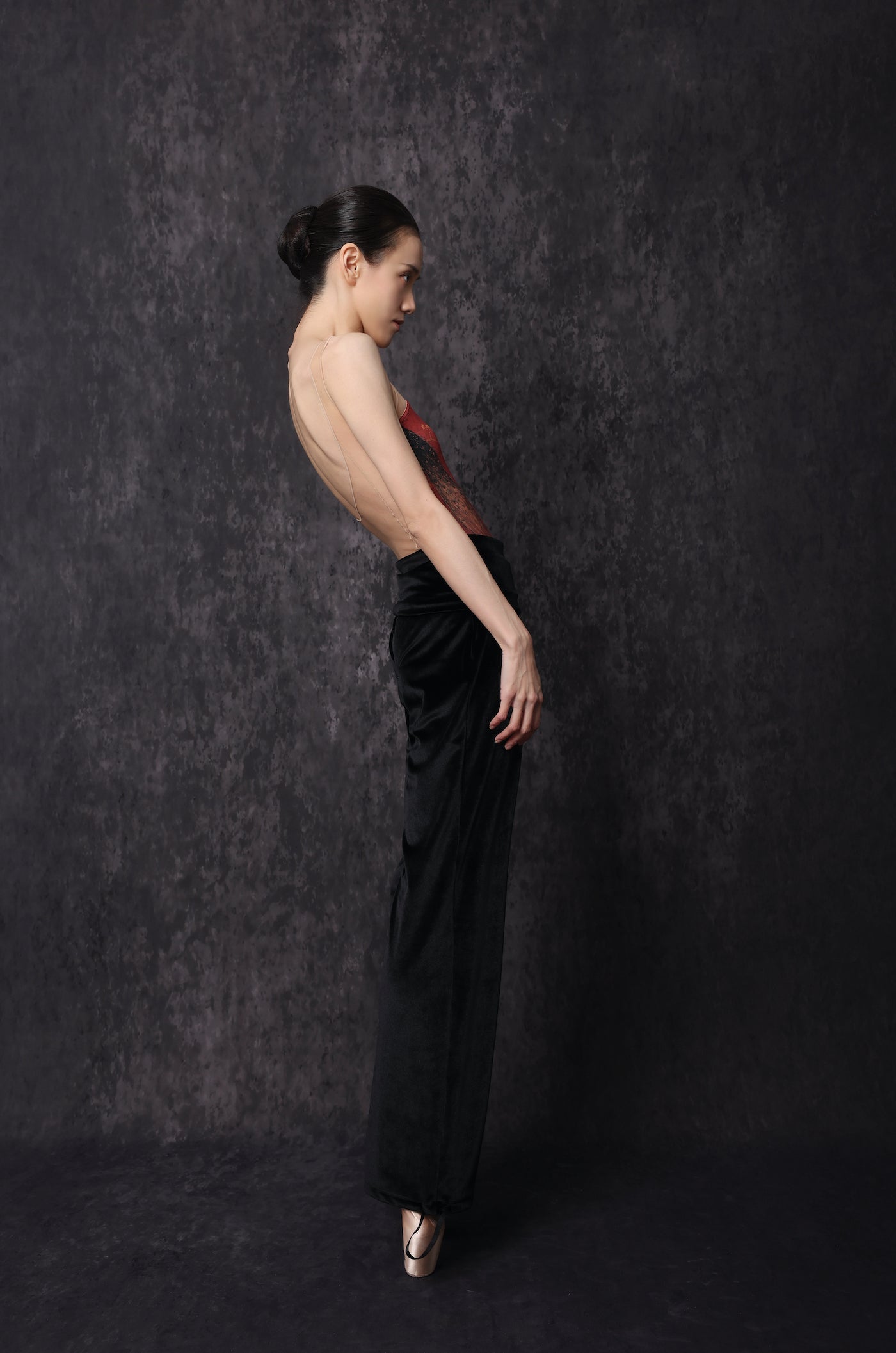 Peacock — Mesh Leotard